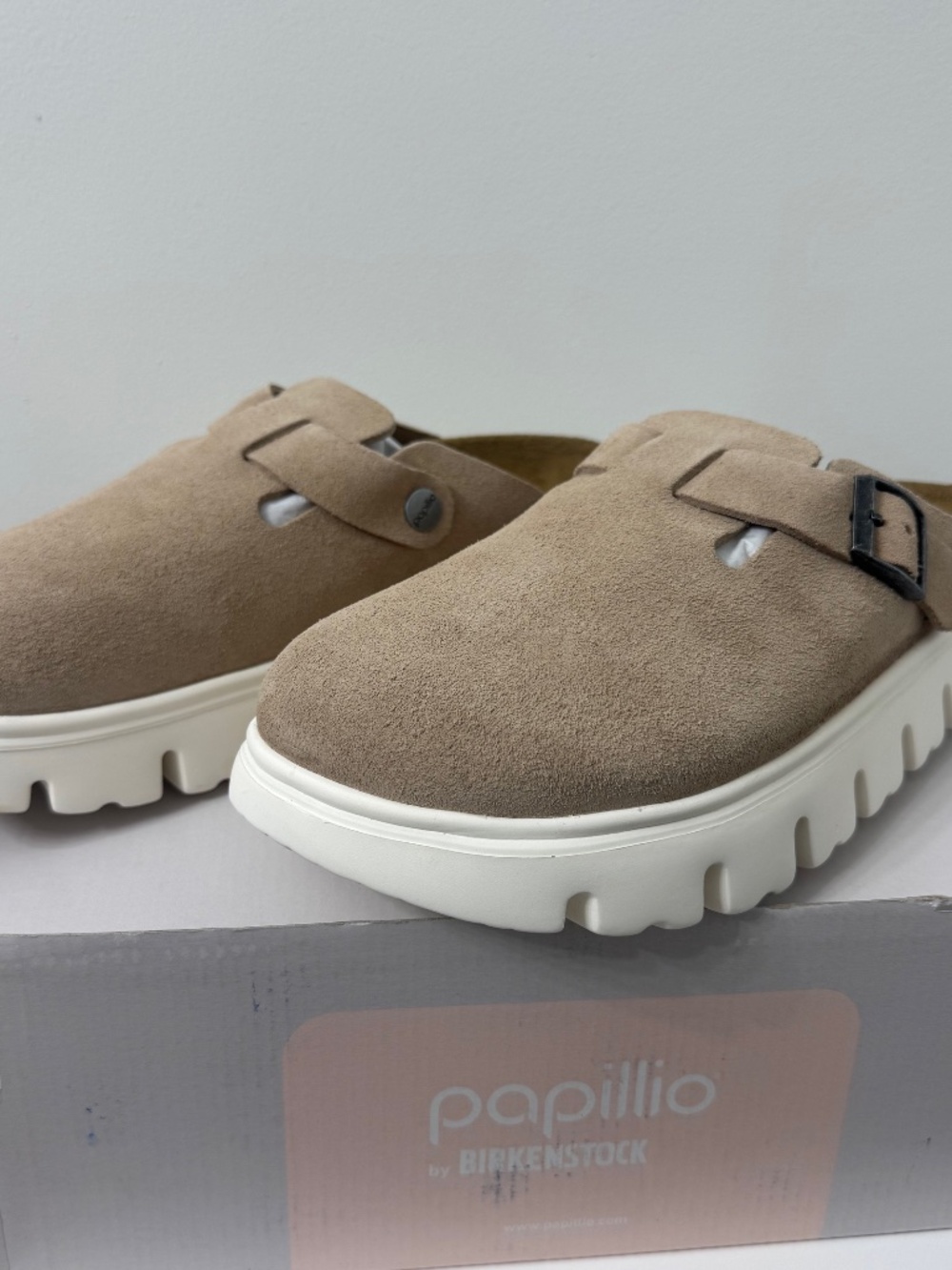 Birkenstock Papillio Boston Chunky Platform Clog EU 39 US 8–8.5 Narrow , NEW - Picture 8 of 15